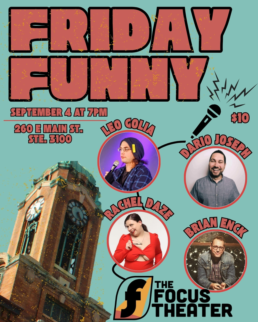 Friday Funny at The Focus Theater - (9/4)