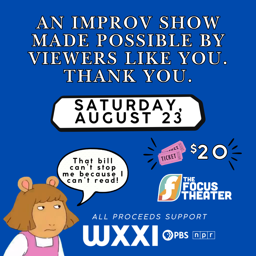 An improv show made possible by viewers like you, thank you. - (8/23)