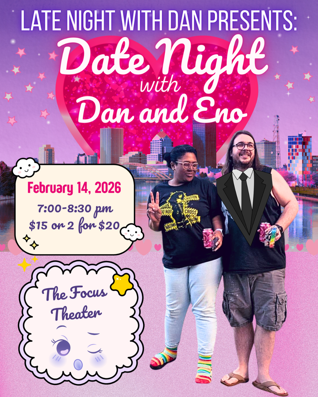 Late Night w/ Dan presents: Date Night w/ Dan & Eno - (2/14)