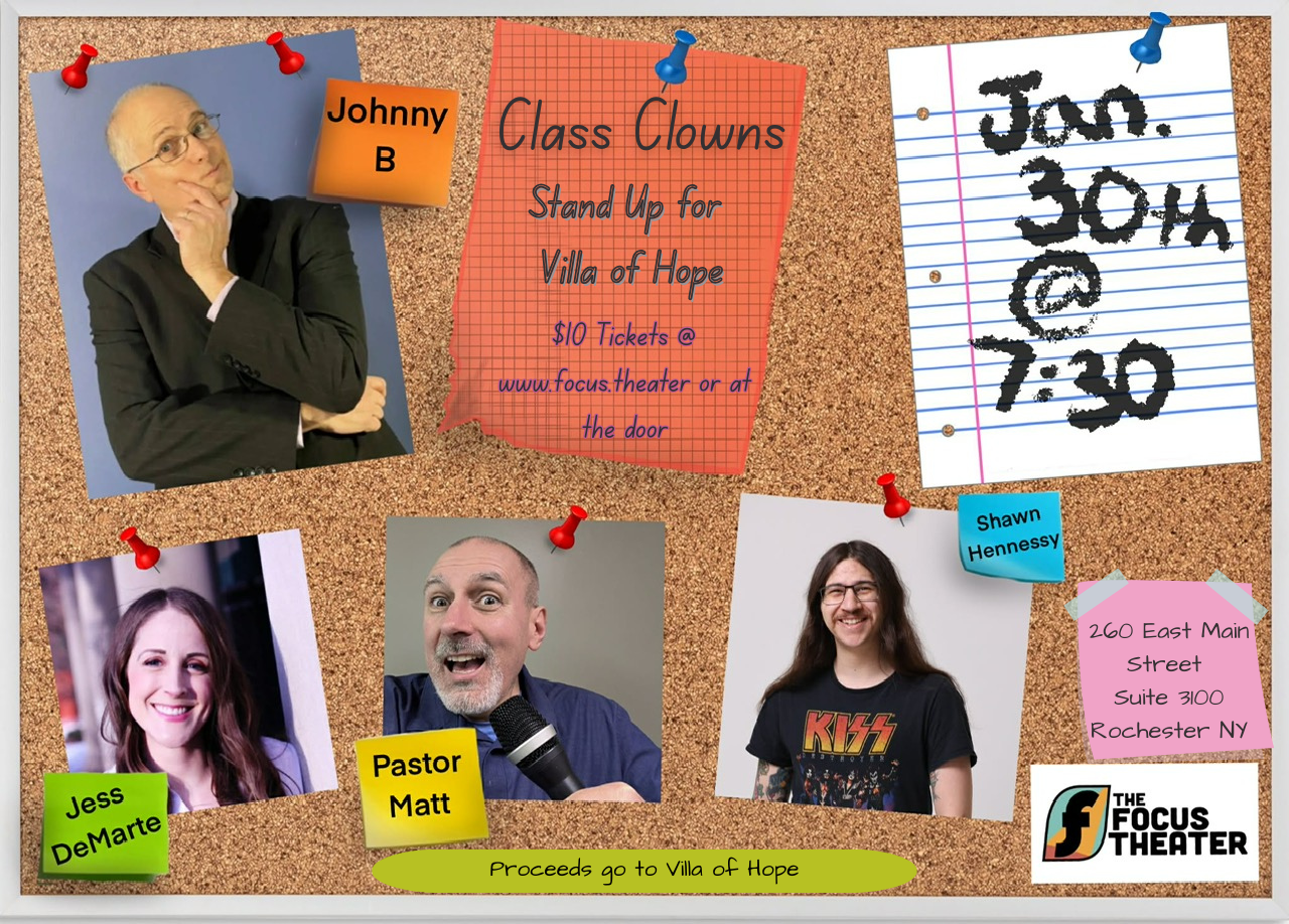 Class Clowns Stand Up for Villa of Hope - (1/30)