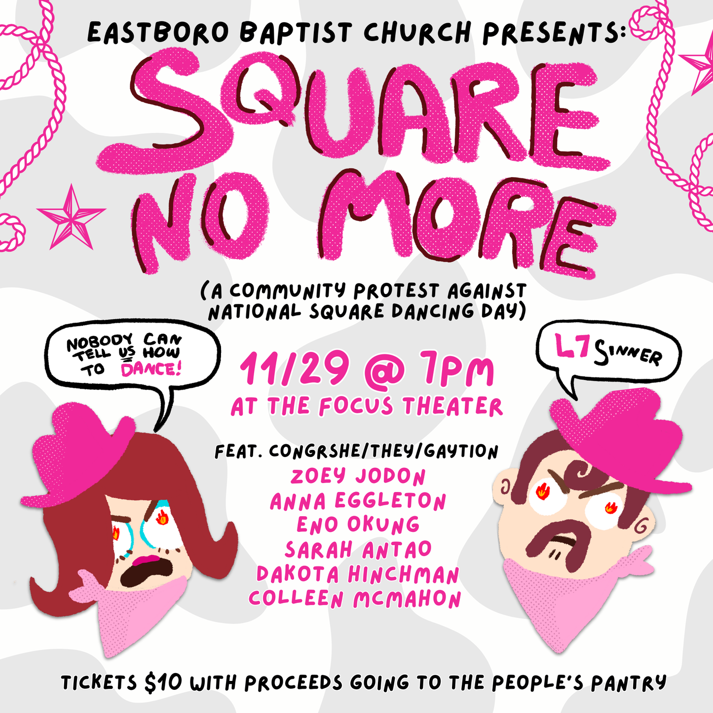 Eastboro Baptist Church presents: Square No More - (11/29)