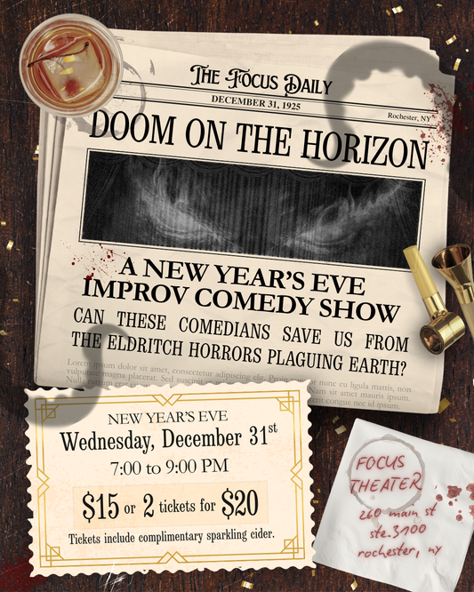Doom on the Horizon: New Year's Eve Improv Comedy Show - (12/31)