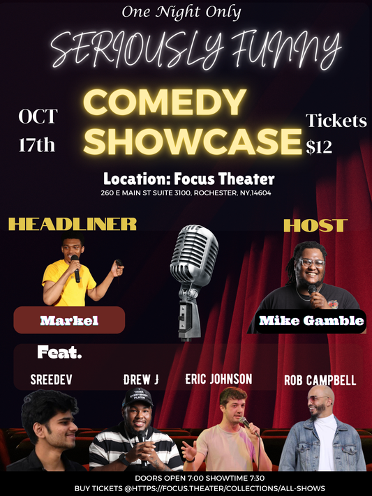 Seriously Funny Comedy Showcase - (10/17)